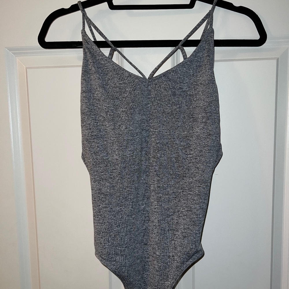 Heather Gray Leotard